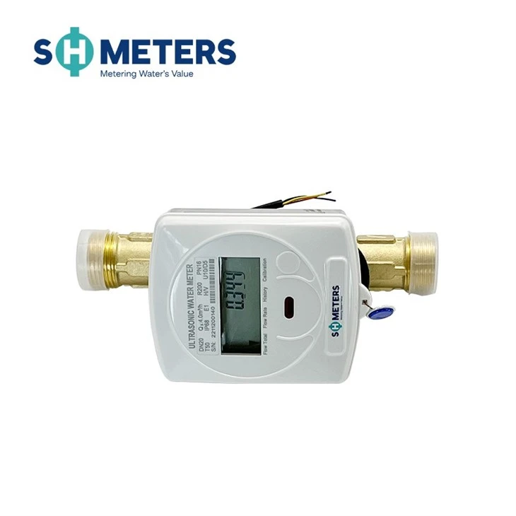 Dn15 Ultrasonic Water Meter Wireless Digital Brass Body