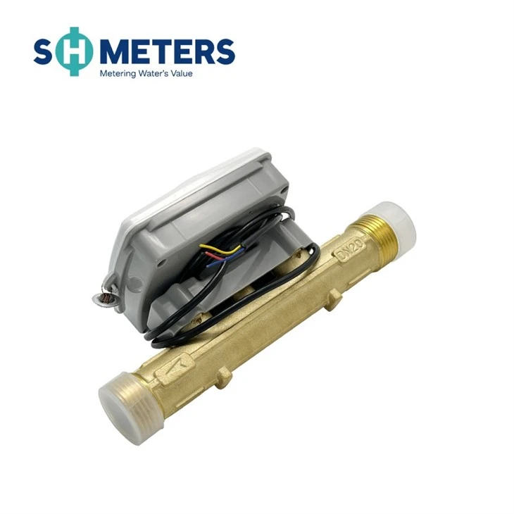 Dn15 Ultrasonic Water Meter Wireless Digital Brass Body