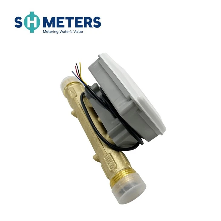 Dn15 Ultrasonic Water Meter Wireless Digital Brass Body