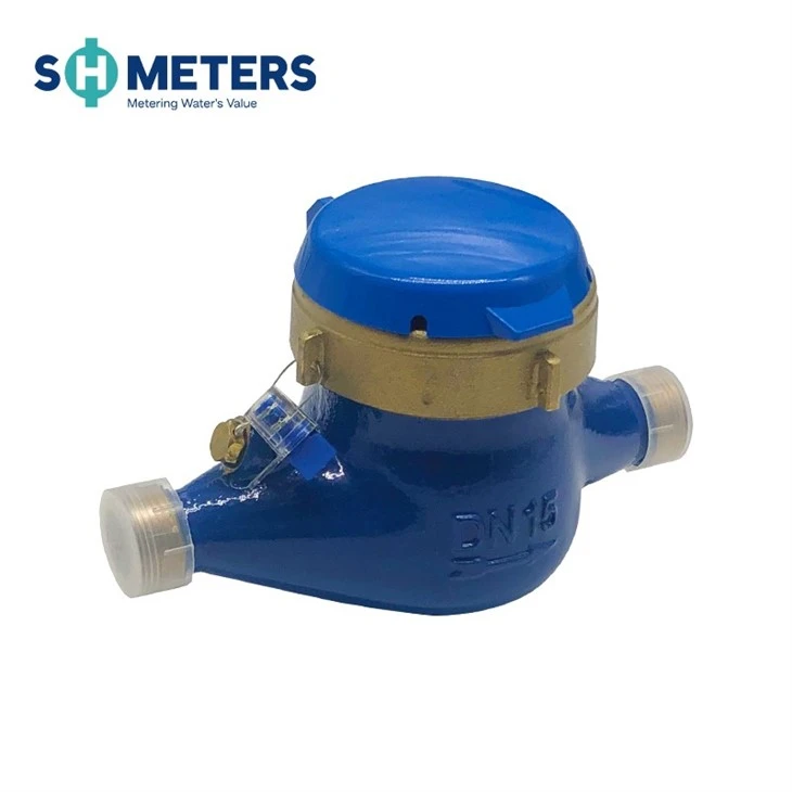Multi Jet Dry Type Cold Brass Body Class C Water Meter