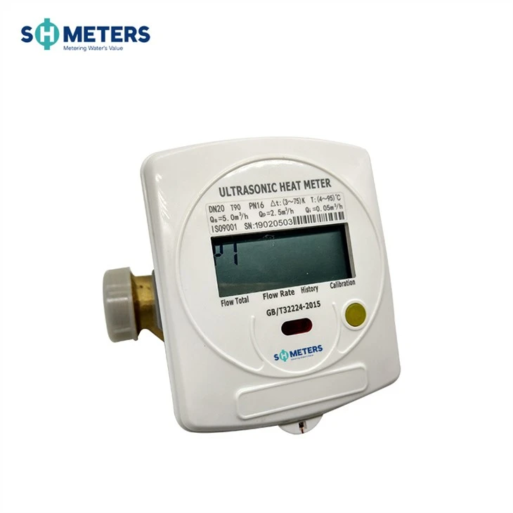 Smart Wireless Remote Reading Ultrasonic Water Flow Meter Brass M-bus