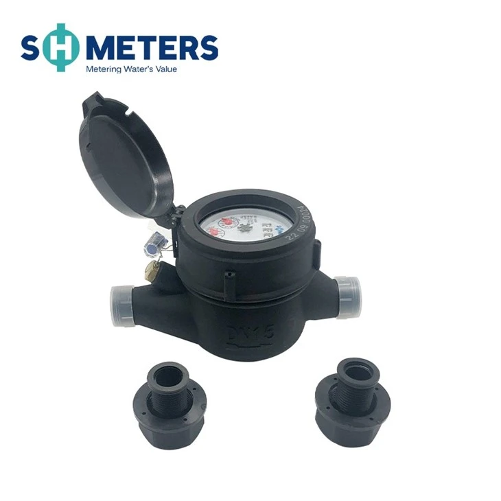 Multi Jet Mechanical Water Meter R160 For Residential factory