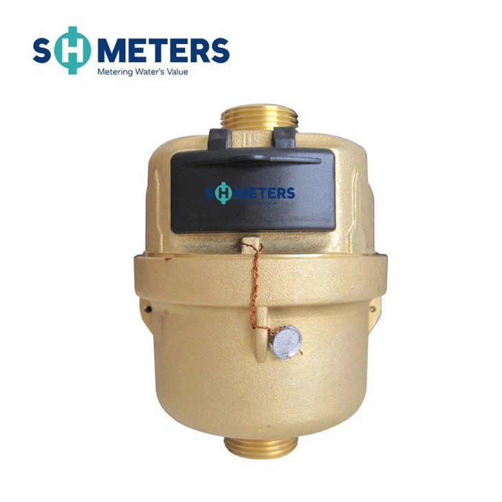 Volumetric Water Meter With Brass Body DN15~40mm